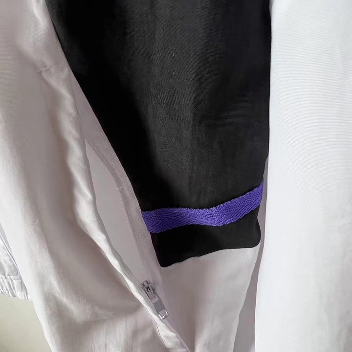 Real Madrid Windbreaker Jacket - White/Purple