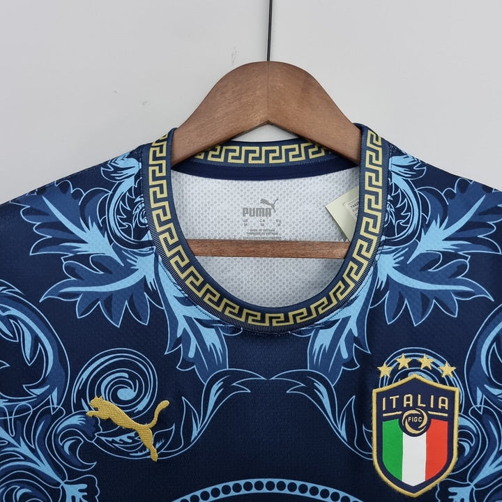 Italy x Versace 2022 Shirt - Blue