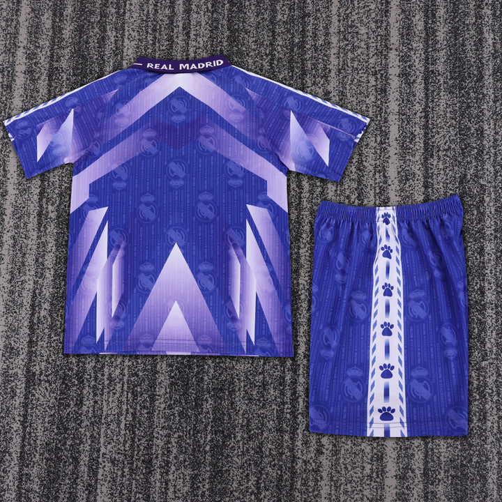 Real Madrid 96/97 Children's Away Retro Set