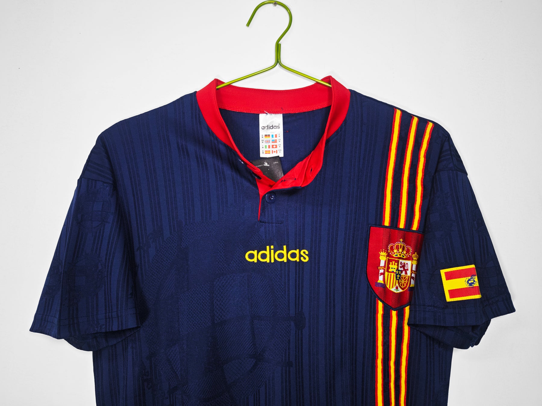 Spain 1996 Away Retro Shirt