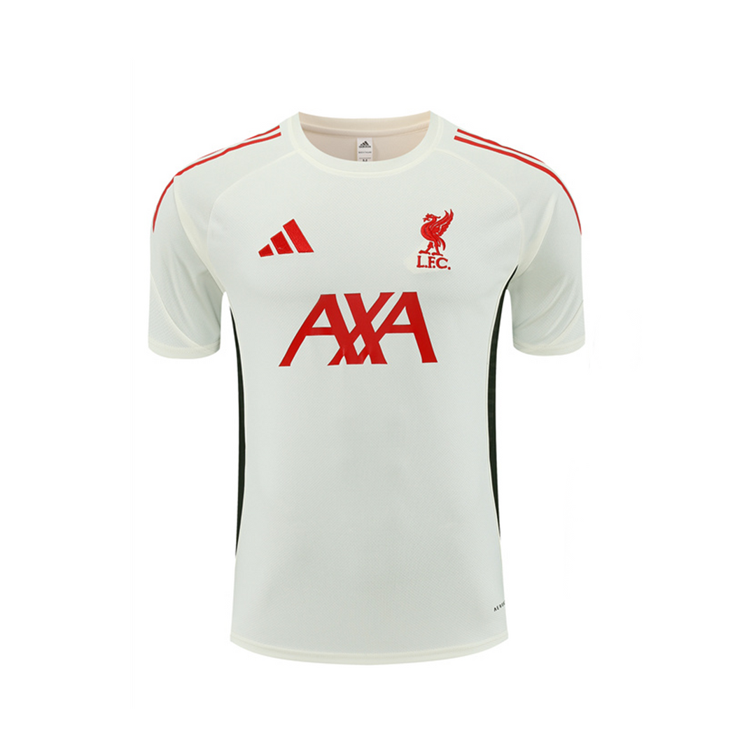 Liverpool 25/26 Training Shirt - Off-White