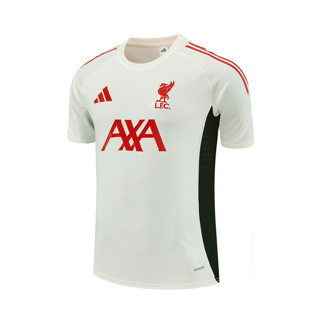 Liverpool 25/26 Training Shirt - Off-White