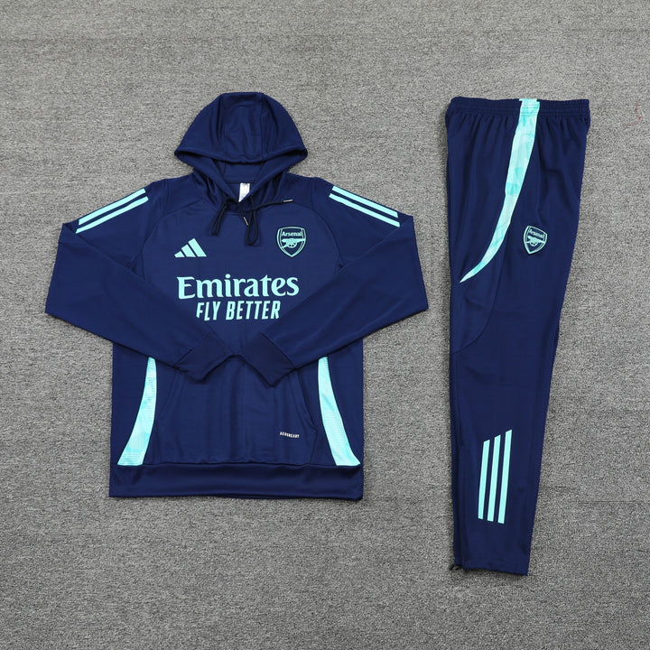 Arsenal Set 2024/25 Cap - Navy Blue/Turquoise