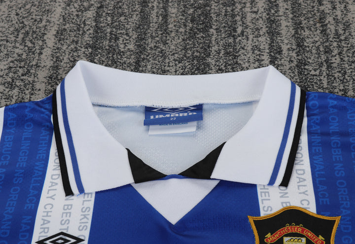 Manchester United 94/95 Children's Third Retro Set