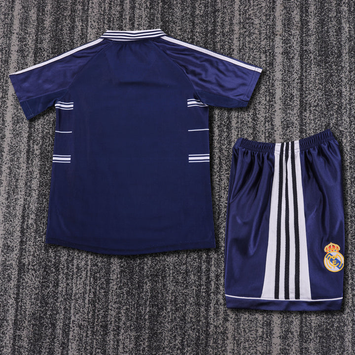 Real Madrid 98/99 Children's Away Retro Set