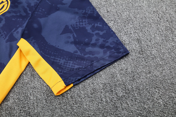 Inter Milan 2025/26 Training Shirt - Navy Blue/Yellow