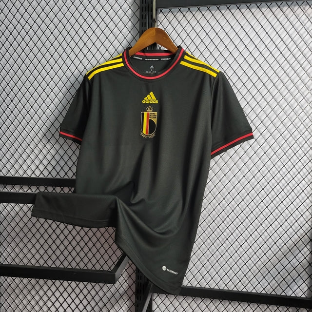 Belgium Away 22/23 Shirt - No. Adidas Men's Supporter - Black