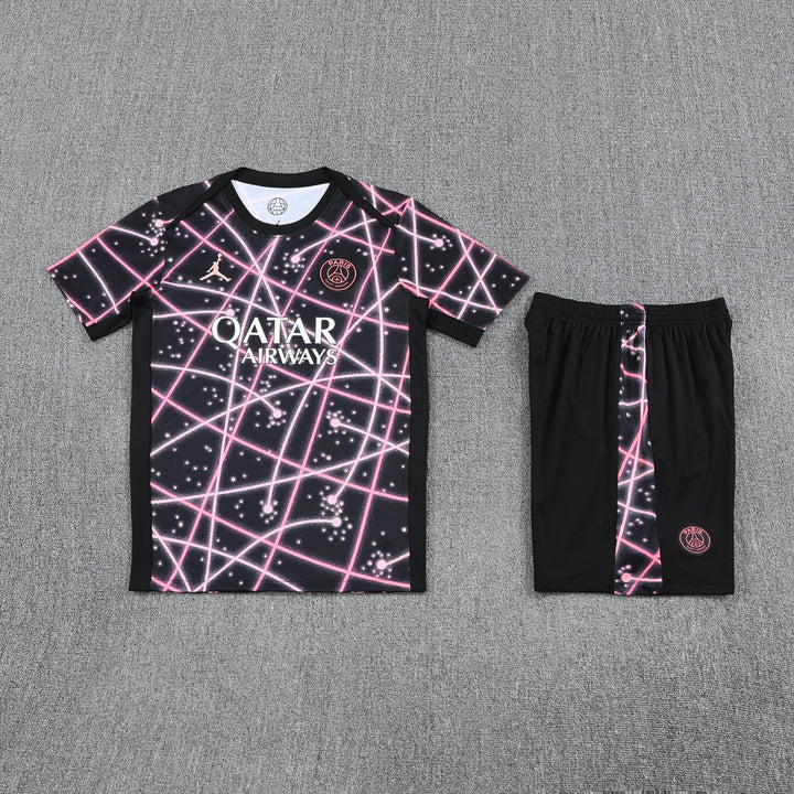 PSG 2025/26 Training Kit - Black/Pink