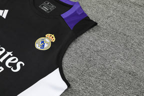 Real Madrid 2024/25 Tank Top - Black