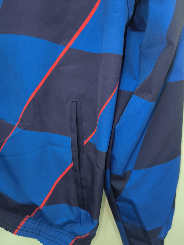 Croatia Reversible Windbreaker Jacket - Navy Blue