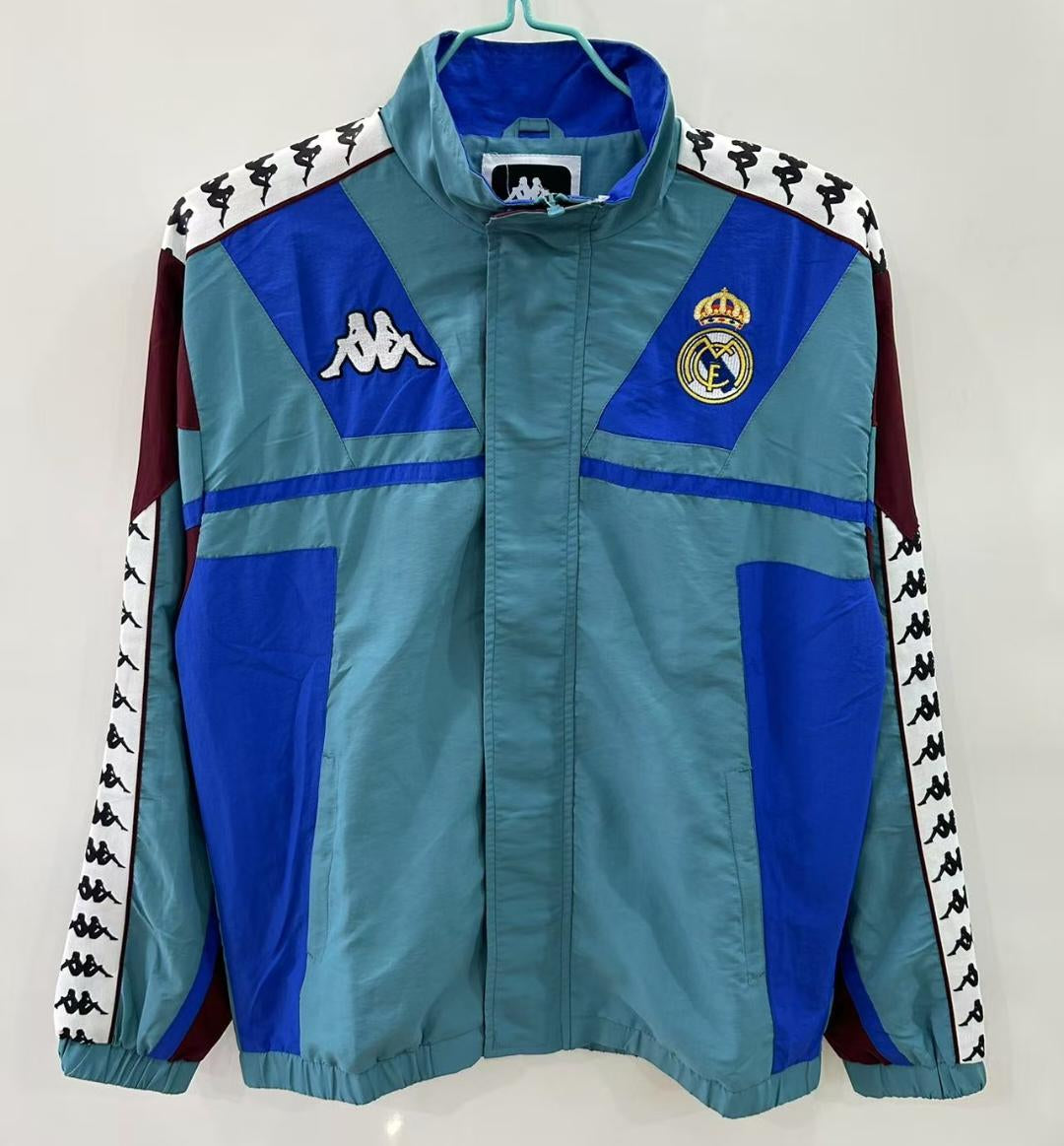 Real Madrid 1967 Windbreaker Jacket - Light Blue