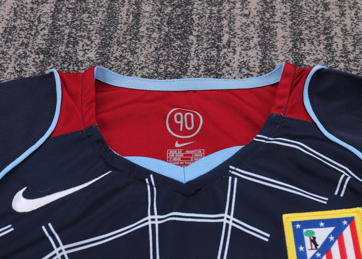 Atletico Madrid 04/05 Children's Away Retro Set - Long Sleeve