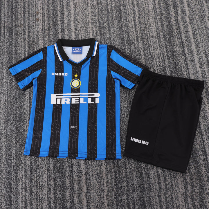 Inter Milan 97/98 Children's Home Retro Set
