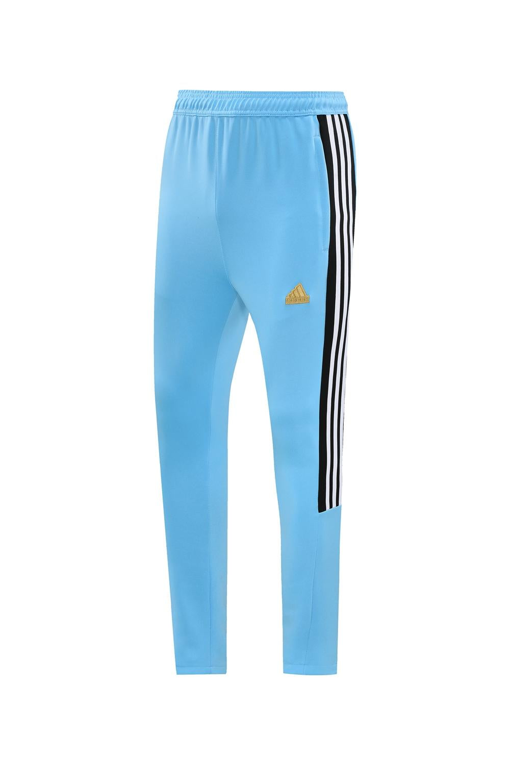 Adidas Training Pants - Light Blue/White