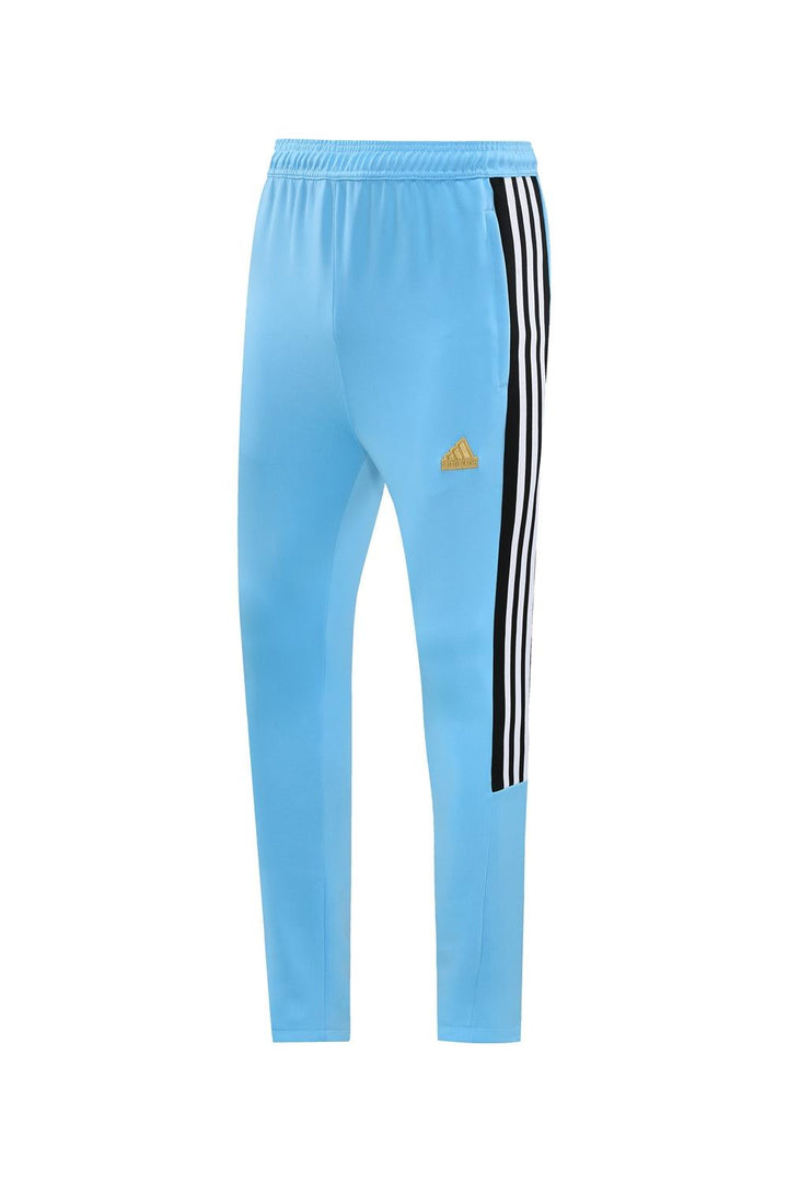 Adidas Training Pants - Light Blue/White