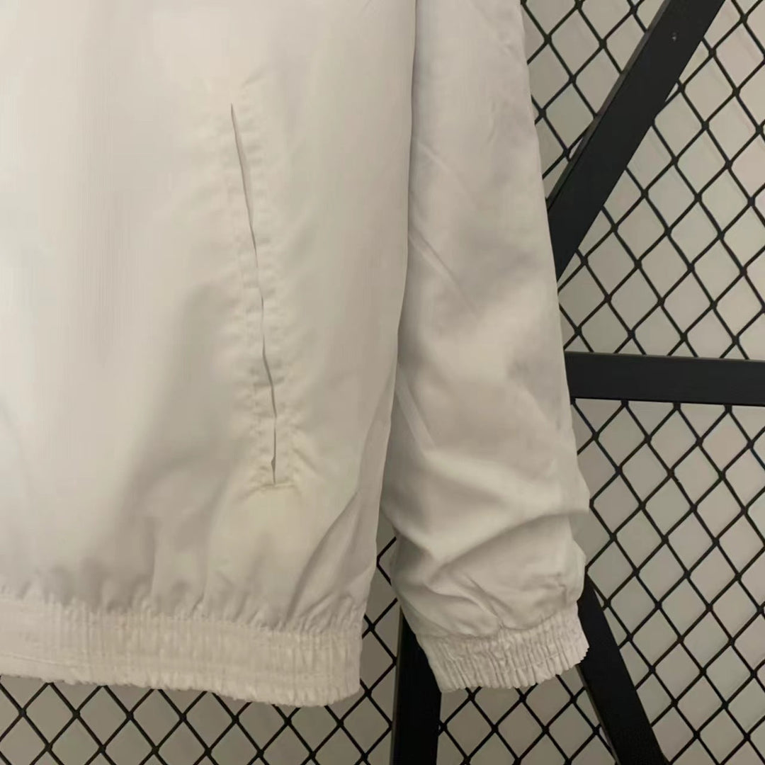 Real Madrid Reversible Windbreaker Jacket - White