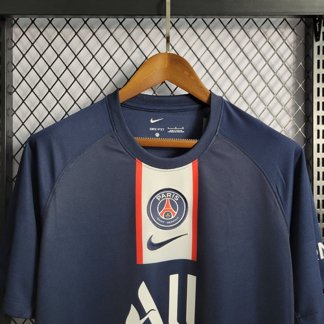 PSG Home 22/23 Shirt No. Nike Fan Masculina - Blue