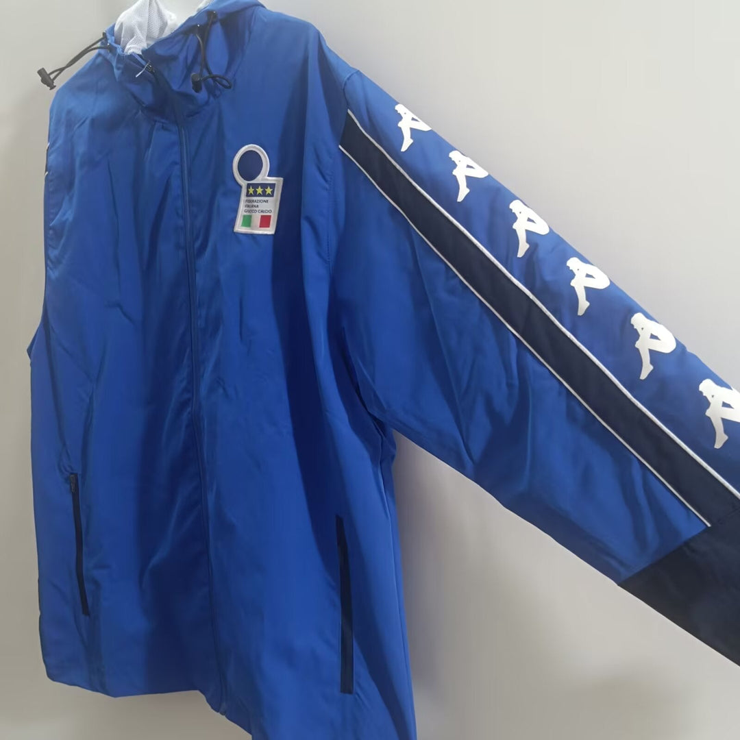 Italy Windbreaker Jacket - Blue