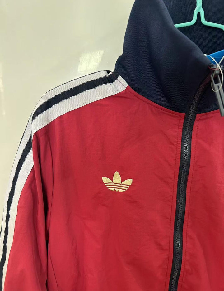 Arsenal Windbreaker Jacket - Burgundy/Black