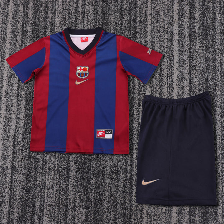 Barcelona 98/99 Children's Home Retro Set
