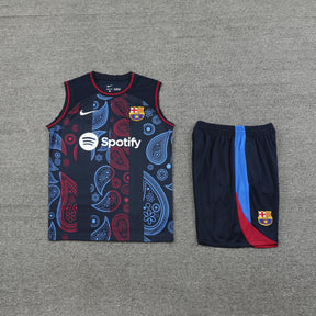 BARCELONA TANK TOP SET 24/25 - DARK BLUE