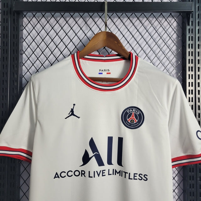 PSG Fourth 21/22 Men's Fan Shirt - White