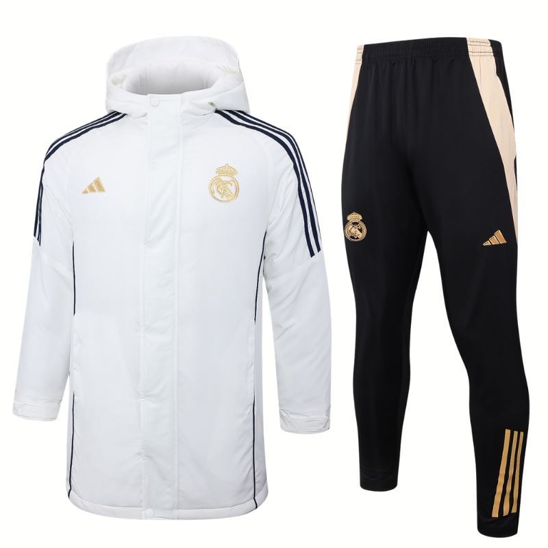 Real Madrid Bench Coat 24/25 - White I