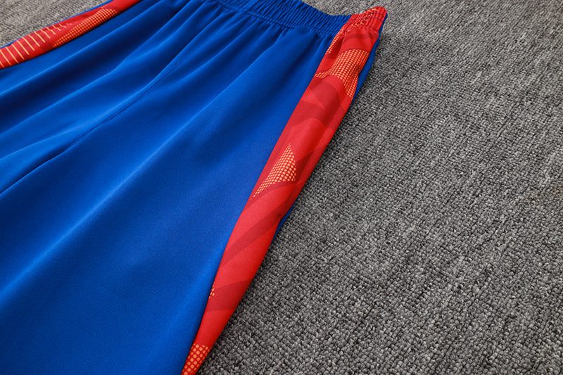 Adidas Training Pants - Blue/Orange