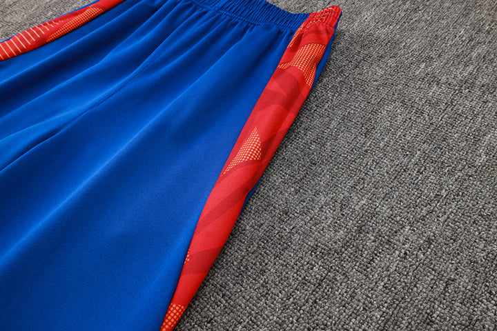 Adidas Training Pants - Blue/Orange