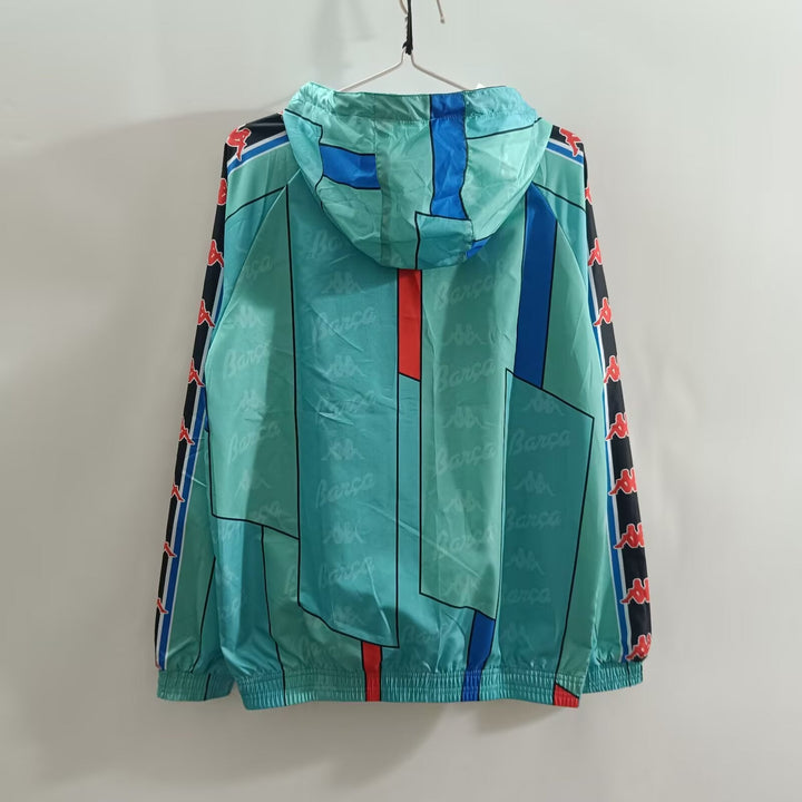 Barcelona Windbreaker Jacket - Turquoise II