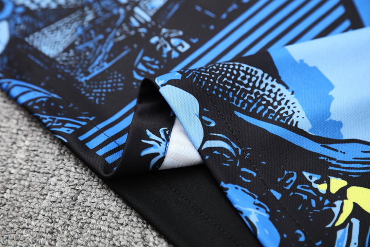 Brazil 2025/26 Training Shirt - Blue/Black