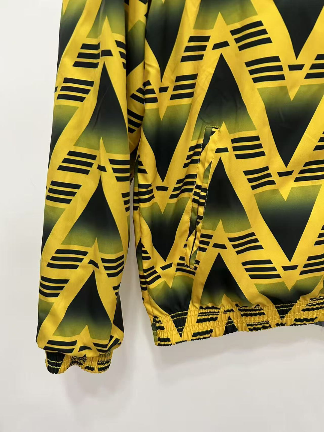 Arsenal 1991 Reversible Windbreaker Jacket - Yellow/Gray