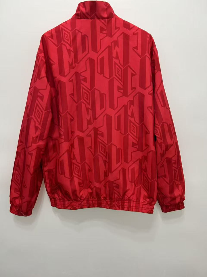 Manchester United 1906/07 Reversible Windbreaker Jacket - Red/Green