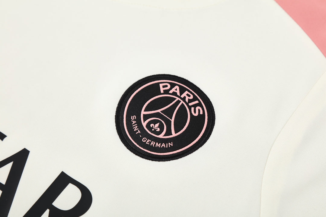 PSG 2025/26 Training Shirt - Off-White/Pink