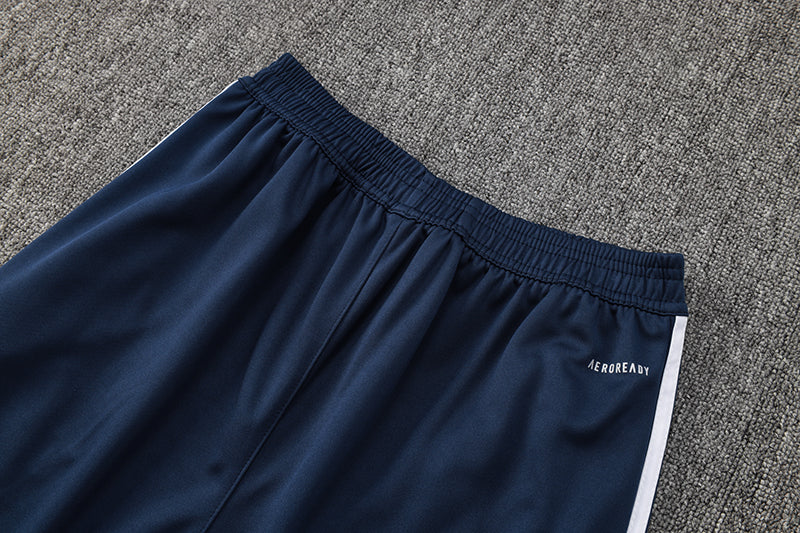 Adidas Training Pants - Navy Blue/Red