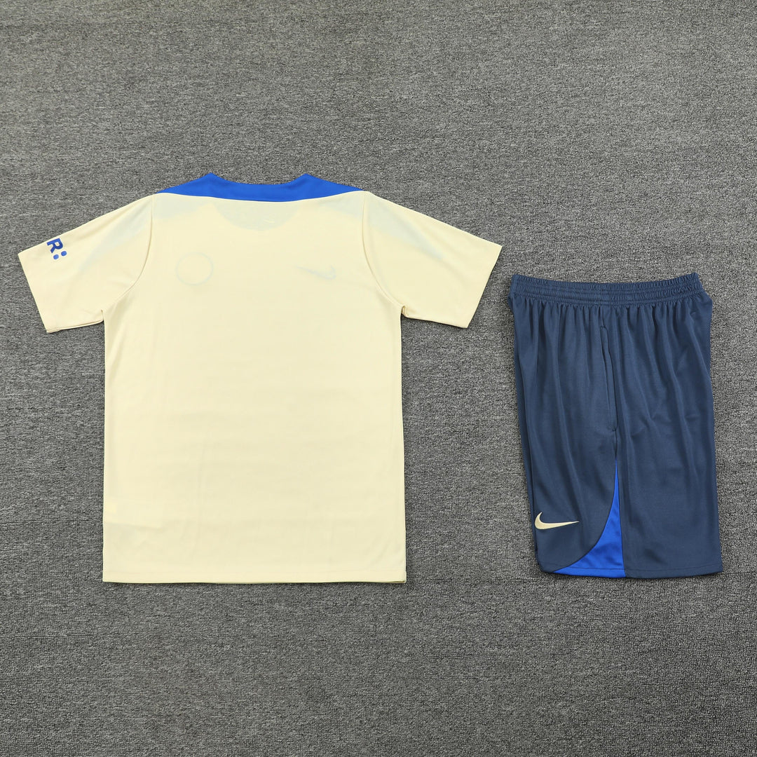 Inter Milan 2024/25 Training Kit - Off-White/Bluish Gray