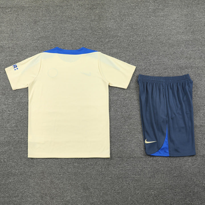 Inter Milan 2024/25 Training Kit - Off-White/Bluish Gray