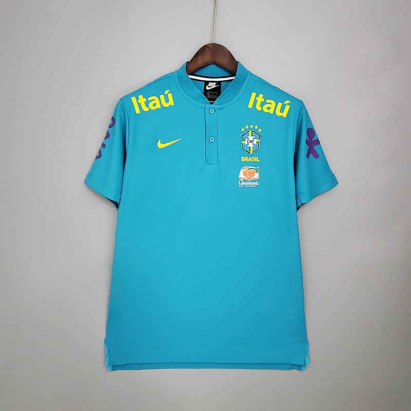 Brazil Pre-Match 21/22 Shirt - Blue