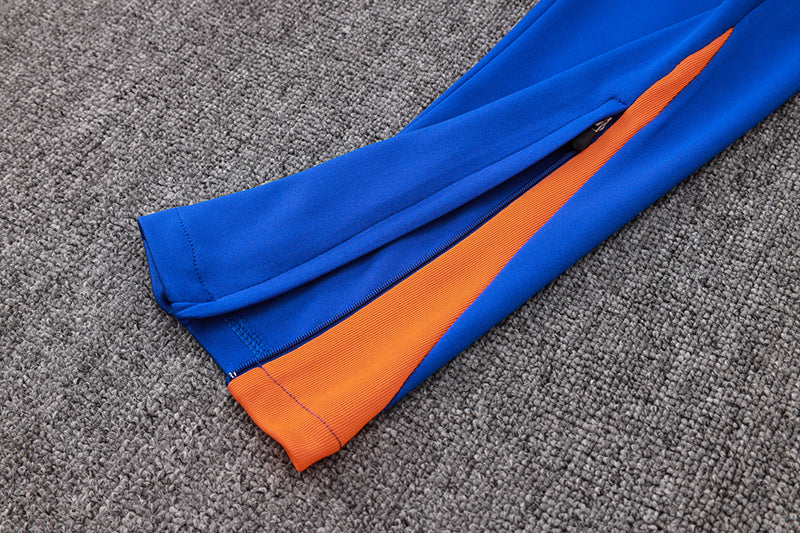 Netherlands 2024/25 Training Pants - Blue/Orange