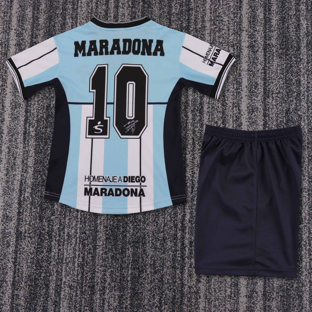 Argentina 2000 Children's Home Retro Set - MARADONA #10