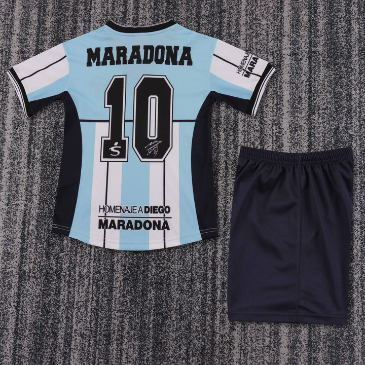 Argentina 2000 Children's Home Retro Set - MARADONA #10