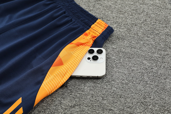 Real Madrid 2024/25 Training Short - Navy Blue/Yellow