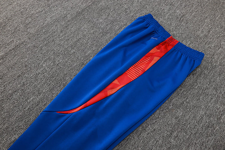 Adidas Training Pants - Blue/Orange