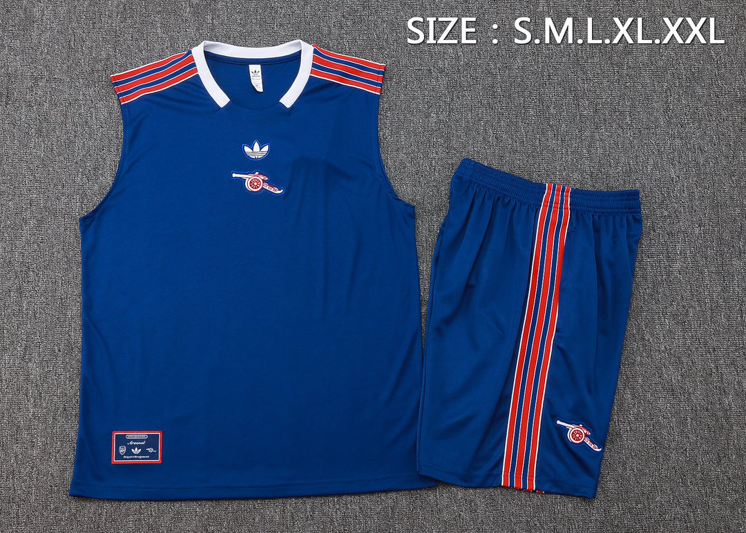 Arsenal Tank Top Set 25/26 - Blue/Wine
