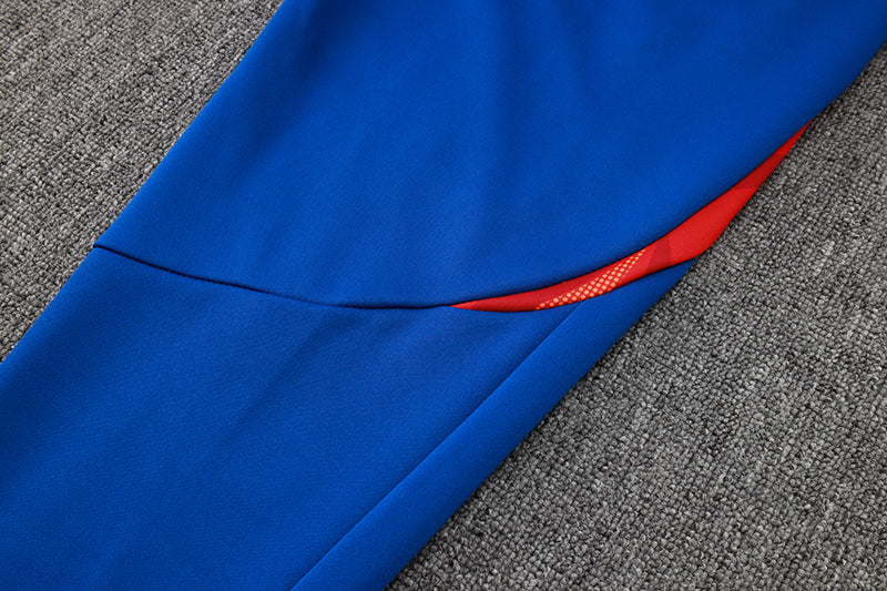 Adidas Training Pants - Blue/Orange