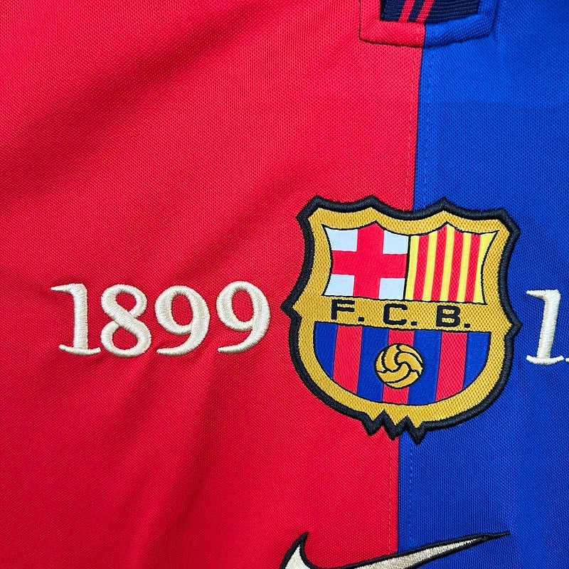 Barcelona 99/00 Retro Shirt - Long Sleeve