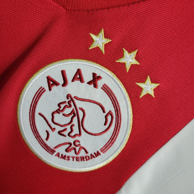 Ajax Home 22/23 Shirt No. Adidas Fan Men's - White+Red