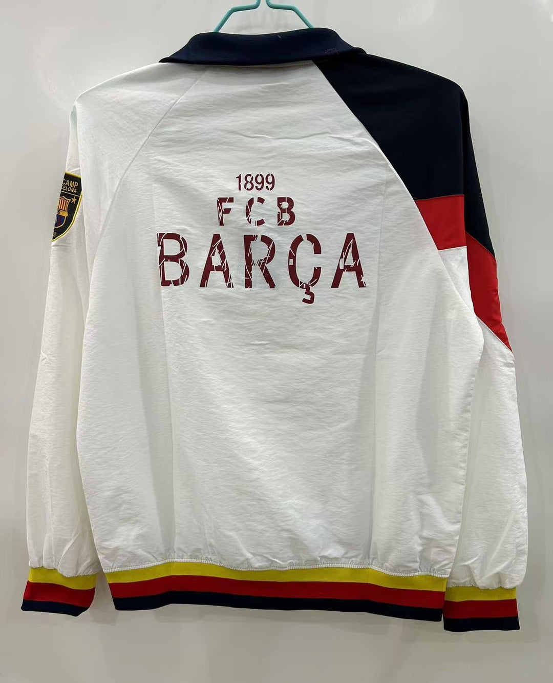 Barcelona Windbreaker Jacket - White II