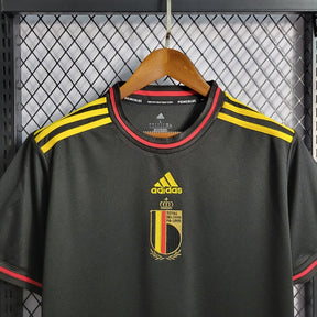 Belgium Away 22/23 Shirt - No. Adidas Men's Supporter - Black