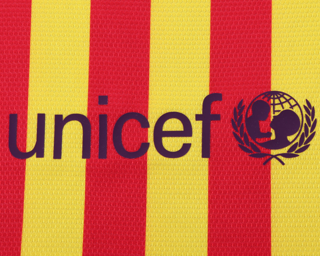 Barcelona 13/14 Children's Away Retro Set